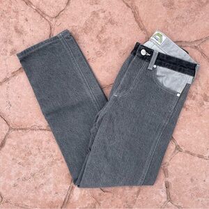 Wrangler Gray Straight Leg Jeans
